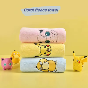 Serviettes de bain pour bébé en microfibre à séchage rapide, motif dessin animé, douces, mini, best-seller - Product Image 3