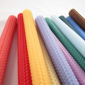 100% 순수 원시 꿀벌 왁스 손으로 압연 8 "Drippless 완벽한 화상 벌집 밀랍 테이퍼 양초 - Product Image 5