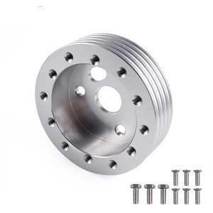Adaptador de Volante de Aleación de Aluminio de 1 Pulgada con 6 a 3 Orificios para Volantes y Bujes de Coche, Actualización de Retrofit - Product Image 3