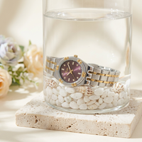 Montre à quartz Scottie 9744, mouvement analogique moderne SEIKO, chronographe résistant à l'eau 3BAR, décontractée, élégante, de haute qualité, en acier inoxydable
