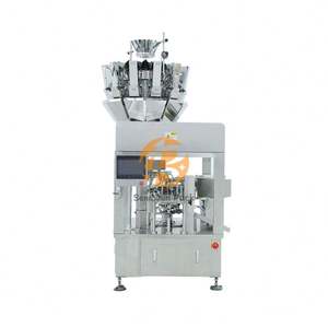 Machine rotative entièrement automatique d'emballage de brochettes de crevettes grillées à <span class=keywords><strong>gratin</strong></span> d'<span class=keywords><strong>aubergines</strong></span> et de <span class=keywords><strong>tomates</strong></span> - Product Image 5