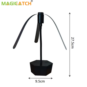 Ventilateur anti-mouches flexible en gros pour usine avec 3 modes <span class=keywords><strong>de</strong></span> puissance/Batterie et USB/Rechargeable pour Dropshipping/Revendeurs - Product Image 2