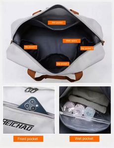 Sac de sport de week-end grande capacité, séparation sec/humide, imperméable, sac de voyage et de sport pour hommes - Product Image 4