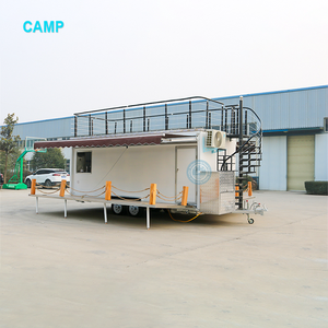Remorques de restauration mobile CAMPTRL entièrement équipées pour pizzas, tacos, glaces, camions de nourriture, chariots à café, remorques de traiteur - Product Image 4