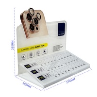 Support d'affichage numérique en acrylique détachable pour produits électroniques, téléphone portable, appareil photo, avec une pente pour comptoir électronique
