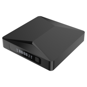 Unique design android tv box high speed with 4K 60HZ AV1 decoding HD smart tv box 4/64GB support OTA wall paper change tv box