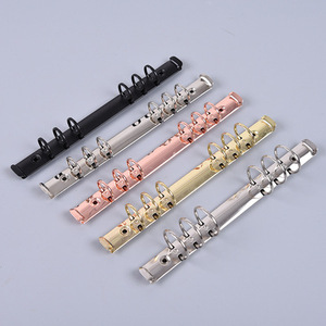 High quality metal binder ring mechanism a5 a6 metal 6 rings with loose leaf binder clip