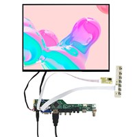 LCD-TV-Anzeigepanel Bildschirm Großhandel 12,1 Zoll VS121GH-L01 1024x768 IPS LCD Werbedisplay mit LCD-TV LVDS Steuerplatine