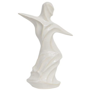 Statuetta Decorativa Moderna in Ceramica di Ballerina per Casa, Ufficio, Soggiorno e Esposizione su Scaffale - Product Image 2