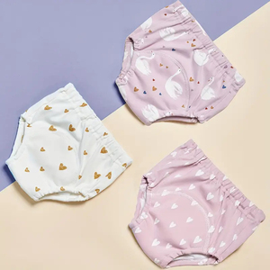 Couches lavables et réutilisables en coton biologique pour nouveau-né Couches lavables et personnalisables en néoprène pour bébé - Product Image 5
