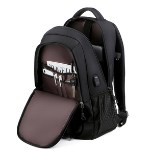 <span class=keywords><strong>Mochila</strong></span> para Portátil 2026, Diseño Clásico y Simple, Impermeable, de Alta Densidad, Elegante y Resistente, para Viajes - Product Image 3