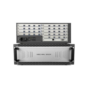 ตัวควบคุมอินเทอร์เฟซหลายรูปแบบ 16x20 HDM I/VGA/DVI โปรเซสเซอร์วิดีโอวอลล์ สำหรับจอ LED/LCD เชื่อมต่อ ใช้ในลิฟต์ ศูนย์การค้าแบบตัวช่วยตัวเอง รถไฟใต้ดิน - Product Image 1