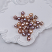 Perles d'eau douce Edison roses de Chine de 11-12 mm, texture crêpe, qualité AAAAA, pour la fabrication de bijoux, prix de gros