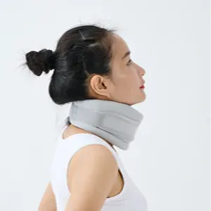 Không khí cổ kéo hồi phục đau cổ tử cung cổ áo thiết bị Inflatable cổ Hỗ trợ kéo gối