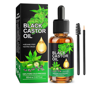 Huile de ricin biologique pure à 100 % première pression pour soins corporels, en stock, personnalisable, pour massage apaisant – Fournitures d'usine - Product Image 4