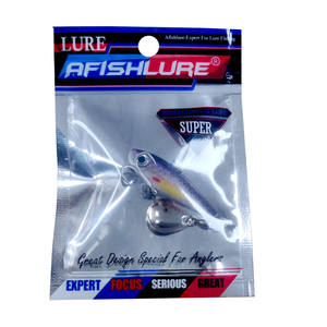 Balıkçılık cazibesi kurşun balık jig yemler 3D kurşun balık kaşık 3D baskı ile 50mm 18g Metal cazibesi - Product Image 5