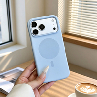 Coque en silicone liquide JOYPORODO S144 pour iPhone 17 18 Pro et Pro Max, anneau magnétique 2800Gs, surface mate 2,55 mm, export en gros