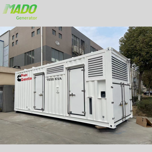 컨테이너 형 디젤 발전기 용 해수 냉각 <span class=keywords><strong>200kva</strong></span> 300Kva 400kw 1650kva 1320kw 사일런트 ATS Genset 60Hz 전기 - Product Image 2