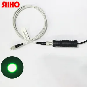 High power 520nm 1W green light fiber laser module fiber optical coupling machine detection tool Customizable