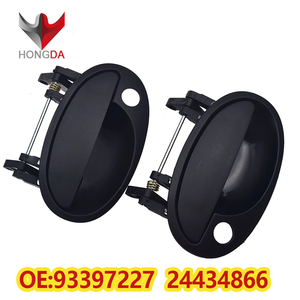Poignée de porte extérieure avant droite 93397227 24434866 pour <span class=keywords><strong>Opel</strong></span> Combo C <span class=keywords><strong>Corsa</strong></span> C Meriva - Product Image 2
