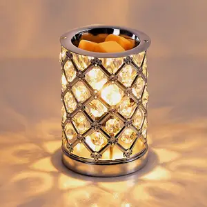 Wholesale Decorative Candle Warmer Crystal Wax Tart Warmer Electric Wax Melt Warmer