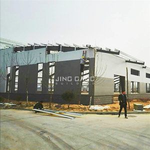 Edificio Metálico 2024, Estructura de Acero Industrial con Marco a Dos Aguas, Almacén <span class=keywords><strong>Prefabricado</strong></span> Popular - Product Image 6