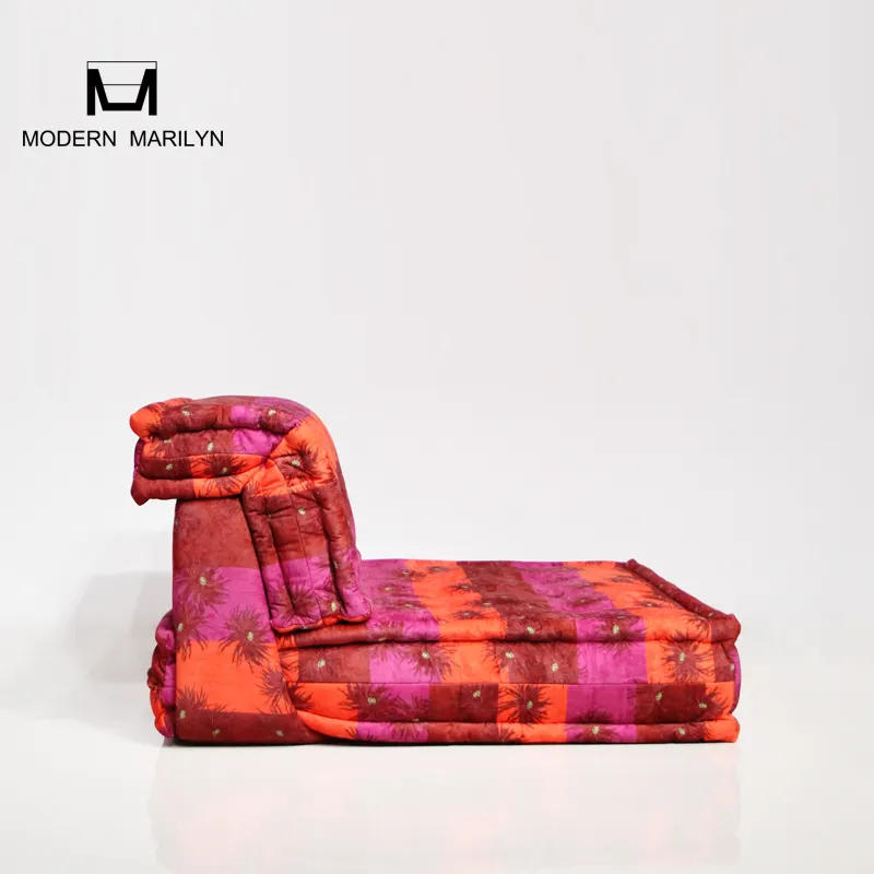Minimalist isches verstellbares Wohnzimmer Tatami Sofa Hochwertiger Lounge Sessel Cosy Relax Lazy Einzels ofa Bodens ofa im nordischen Stil