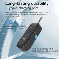 Microphone sans fil Wx26 avec casque et émetteur 2.4G avec récepteur pour amplificateur vocal, haut-parleur, enseignement, guide touristique