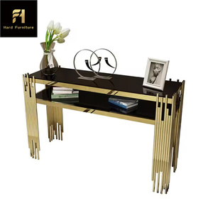 Table <span class=keywords><strong>de</strong></span> console rectangulaire <span class=keywords><strong>de</strong></span> style moderne pour hall <span class=keywords><strong>d</strong></span>'entrée, villa <span class=keywords><strong>de</strong></span> luxe, salon, base en acier inoxydable, table <span class=keywords><strong>de</strong></span> <span class=keywords><strong>d</strong></span>écoration <span class=keywords><strong>de</strong></span> <span class=keywords><strong>couloir</strong></span> - Product Image 6
