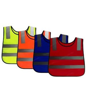 Children Class 2 120g safefy vest EN 1150 Outdoor Reflective Safety Vest Hi Vis Reflective Safety Vest