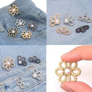 Ajustador de Cintura para Pantalones, Botones Removibles para Jeans Holgados Sin Necesidad de Coser, Clips para Pantalones, Broche de Moda - Product Image 3