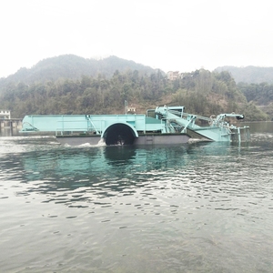 Yongsheng <span class=keywords><strong>River</strong></span>洗浄機Sargassumと海藻収穫機水ヒヤシンス収穫機 - Product Image 6