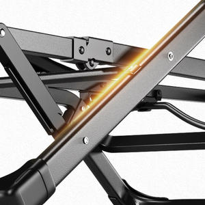 كرسي استرخاء قابل للطي بتصميم انعدام الجاذبية مع حشوة إضافية للاستخدام الخارجي، كرسي شيزلونج محمول قابل للبسط بالكامل للحدائق - Product Image 4