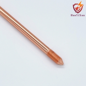 HUAYIXUN Thanh Nối Đất Điện Thanh Nối Đất Có Ren Chất Liệu Đồng - Product Image 3
