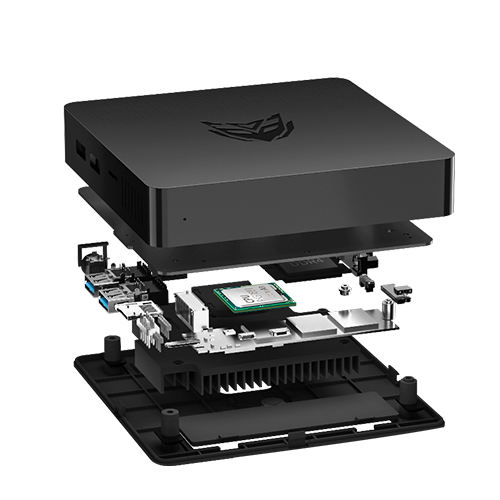 BMAX B1PRO Mini PC - Intel N4000 Chip, 8GB RAM, 128GB SSD