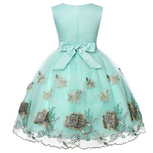 2026 nuovo Arrivo Delle Ragazze di Abbigliamento Per Bambini del Commercio All'ingrosso <span class=keywords><strong>Vestito</strong></span> Da Sera Della Ragazza Adolescente Abiti Da Festa di Compleanno - Product Image 2