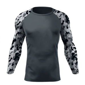 Breathable Gym Wear <b>Rash</b> <b>Guard</b> Fight Training Gear <b>Rash</b> <b>Guard</b> High Quality New Style <b>Men</b> <b>Rash</b> <b>Guard</b> - Product Image 1