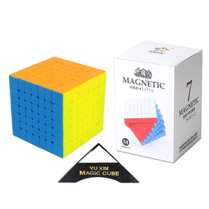 Yuxin Zhisheng Little Magic 7x7 Magnetic Speed <b>Cube</b> Professional Competition Grade Smooth <b>Puzzle</b> Toy For Youth - Product Image 3