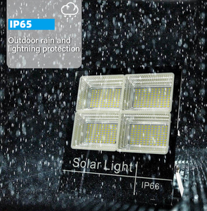 25W 40W 60W <span class=keywords><strong>120W</strong></span> 200W Đèn pha 12 thế hệ máy chiếu ngoài trời nhôm năng lượng mặt trời dẫn lũ chiếu sáng với màn hình hiển thị - Product Image 3
