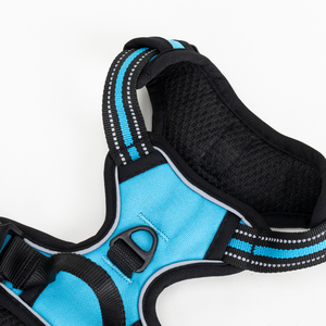 <span class=keywords><strong>Harness</strong></span> Anjing Tanpa Tarik, Dapat Disesuaikan, Reflektif, Bahan Oxford, Kontrol Mudah, Ukuran Sedang-Besar, dengan Tali Anjing Kuat 5 kaki - Product Image 4