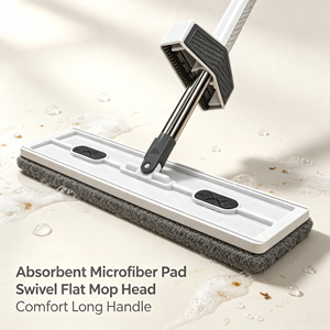 Hot Selling Saker Plus Large Flat <b>Mop</b> Household Cleaning Flat <b>Mop</b> with Bucket Durable Microfiber Floor Cleaning <b>Mop</b> Pads - Product Image 5