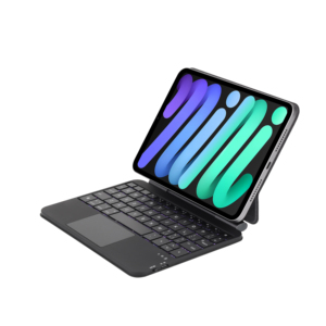 Per Apple <span class=keywords><strong>Ipad</strong></span> <span class=keywords><strong>Mini</strong></span> 6 <span class=keywords><strong>Mini</strong></span> 7 Trackpad retroilluminato Smart <span class=keywords><strong>Cover</strong></span> scatola di digitazione magnetica interruttore nero nuova condizione di funzionamento a forbice - Product Image 6