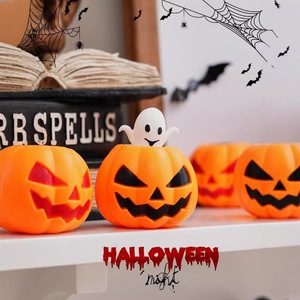 Halloween Ghost Squeeze Pumpkin Cup <b>Squishy</b> Durable TPR Squeeze Cup Stress Relief Vent Toy for Halloween Party & Prank - Product Image 4
