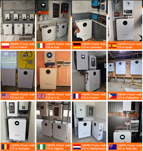 Năng lượng mặt trời điện 16kwh 15kwh pin lithium 51.2V 314ah 300ah năng lượng mặt trời nhà Hệ thống pin điện lưu trữ cung cấp trạm với bánh xe - Product Image 3