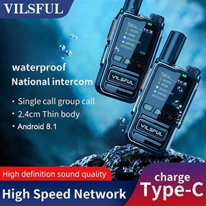 VILSFUL VF-450 4G LTE-FDD Walkie Talkie Portátil de Largo Alcance, Intercomunicador Inalámbrico de 5000 km, Walkie Talkie Global con Alcance de 30 km - Product Image 2