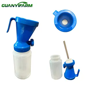 Wholesale Milk Nipple Disinfection Clean Non-reflow/reflow Foam Cow Dip Cups For Animal Teat Disinfection