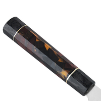Couteau de chef en acier Damas de 7,9 pouces avec manche en résine luminescente, style japonais, couteaux de cuisine