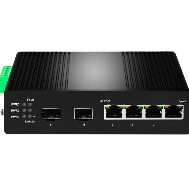 Network Switches with POE Supporting 12V 24V 48V for Network Cameras Poe Switch Tp Link 4 Ports Switch POE SR-SG3206FPI