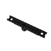 Adaptateur de montage supérieur rainuré en alliage pour équipement de chasse et de tir en extérieur