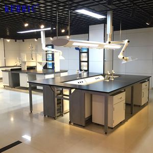 Phòng Thí Nghiệm Hóa Học Băng Ghế Phòng Thí Nghiệm Hàng Đầu Bàn Nội Thất Với Ổ Cắm - Product Image 3